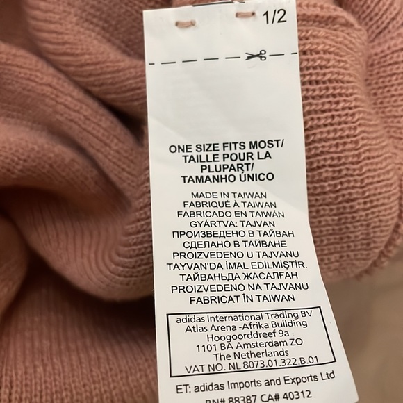 Adidas Pink Beanie - Picture 3 of 3